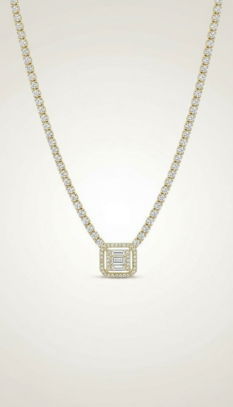 Baget Stone Kolye (Gold)