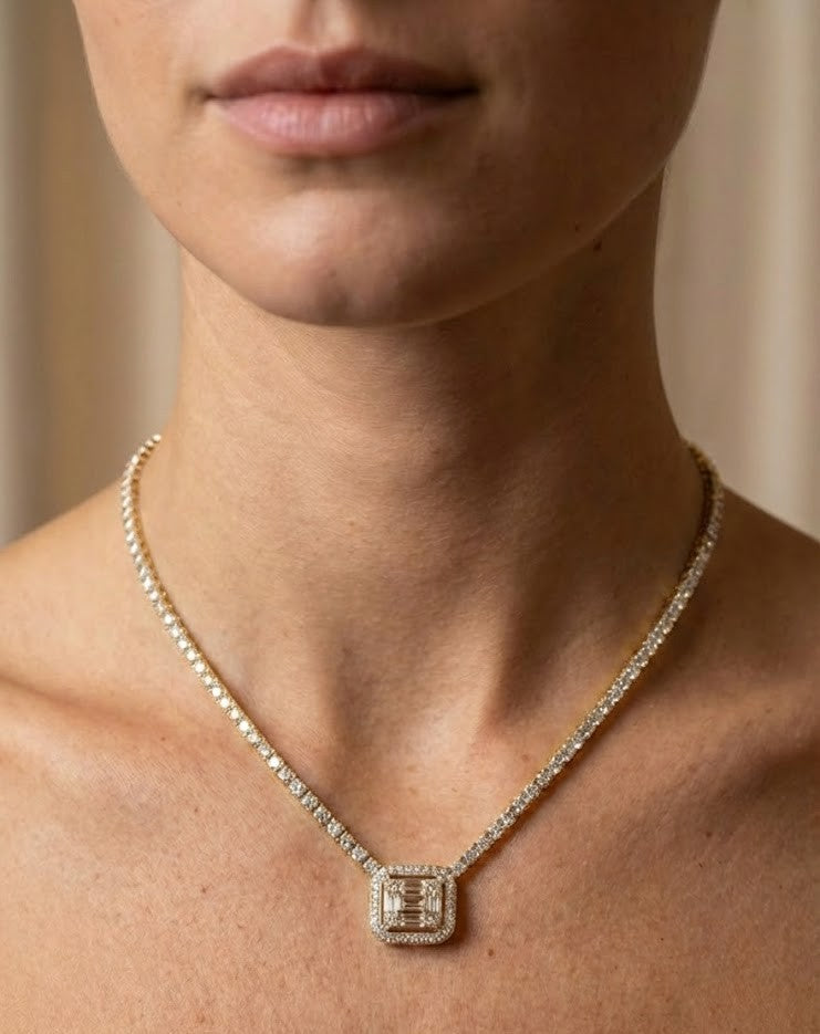 Baget Stone Kolye (Gold)