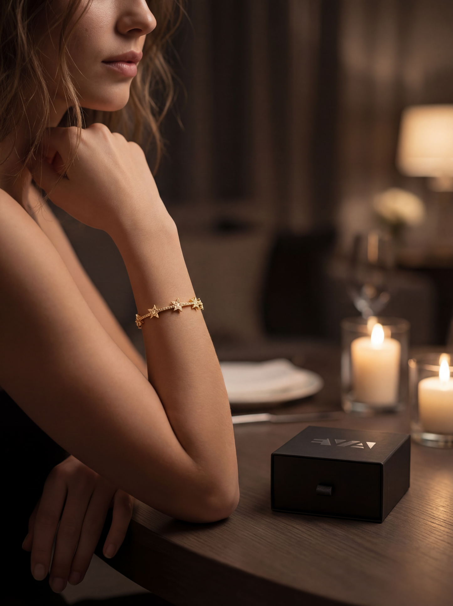 Star Light Bileklik (Gold)