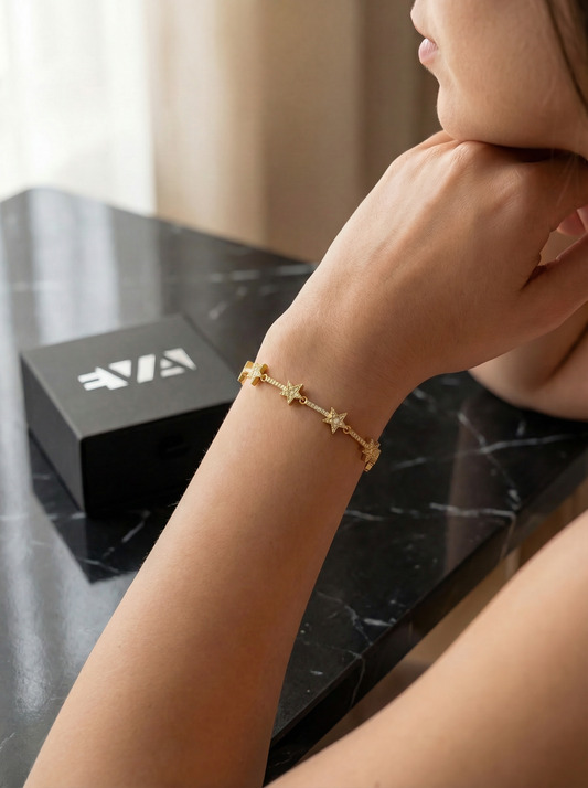 Star Light Bileklik (Gold)