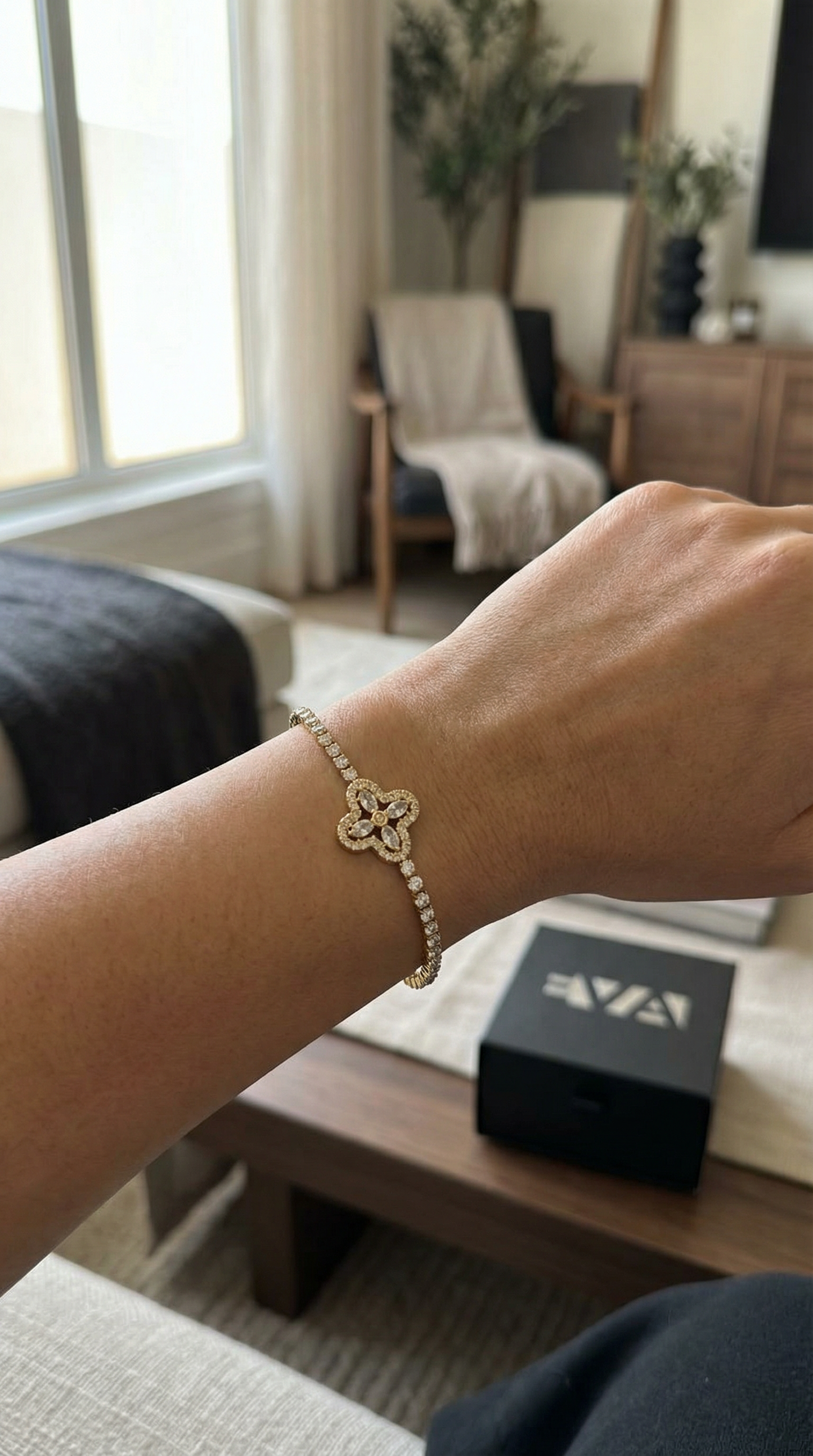 Clover Stone Bileklik