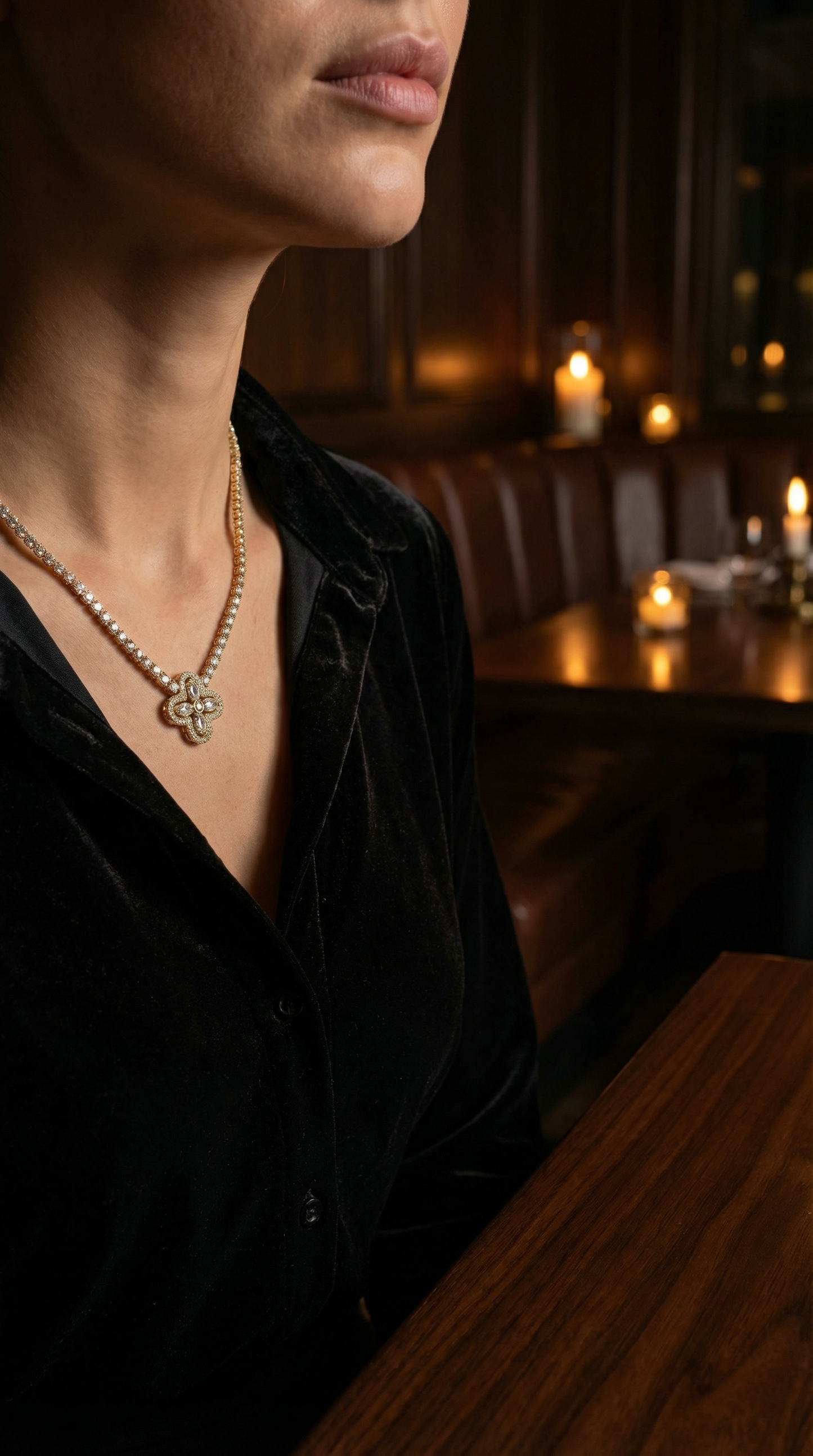 Clover Stone Kolye